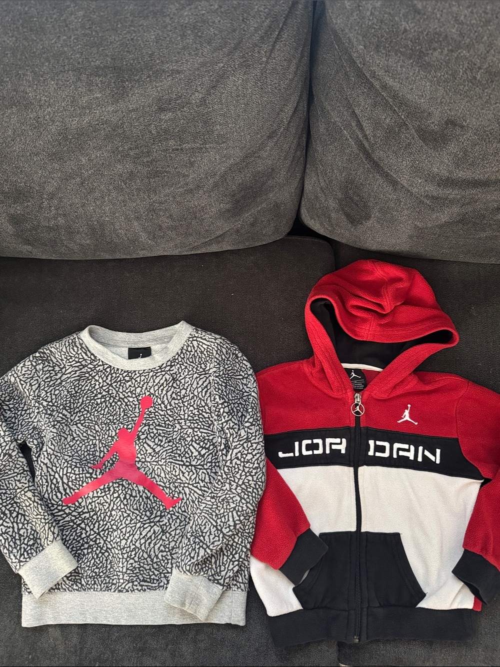 Set of 2 Jordan Kids Sweatshirts
